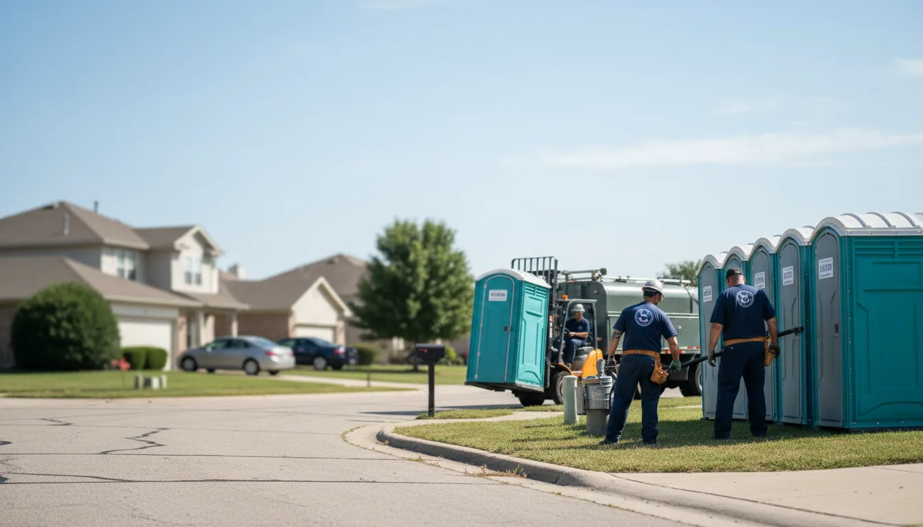 Porta Potty Rental in Marshfield, MO near me